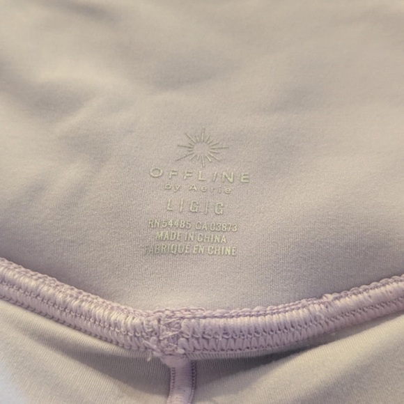 Aerie offline Pink Floral Athletic Shorts - Picture 2 of 2